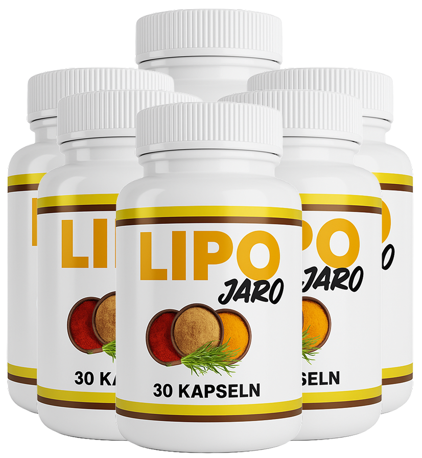 LipoJaro 6 bottles — 180-day supply